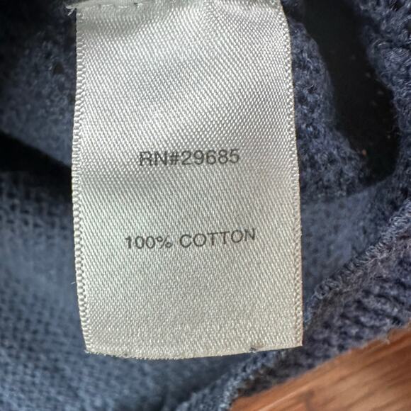 Pendleton Blue V-Neck Long Sleeve Pullover Sweater Womens L Classic Fit Knitted - Picture 5 of 7